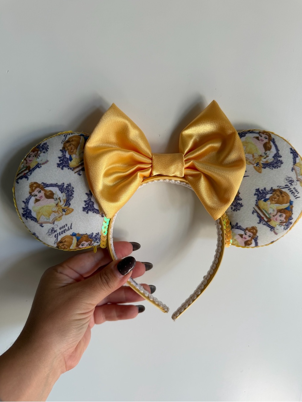 Beauty and the Beast Minnie Mouse ears